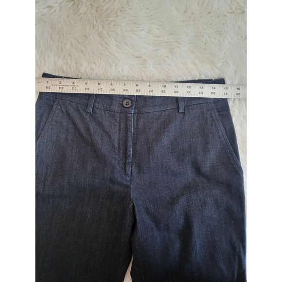 QL2 Quelledue Perkins Boot Cut Jeans Women's EU42 US6 Dark Wash Original $540 - Picture 9 of 10